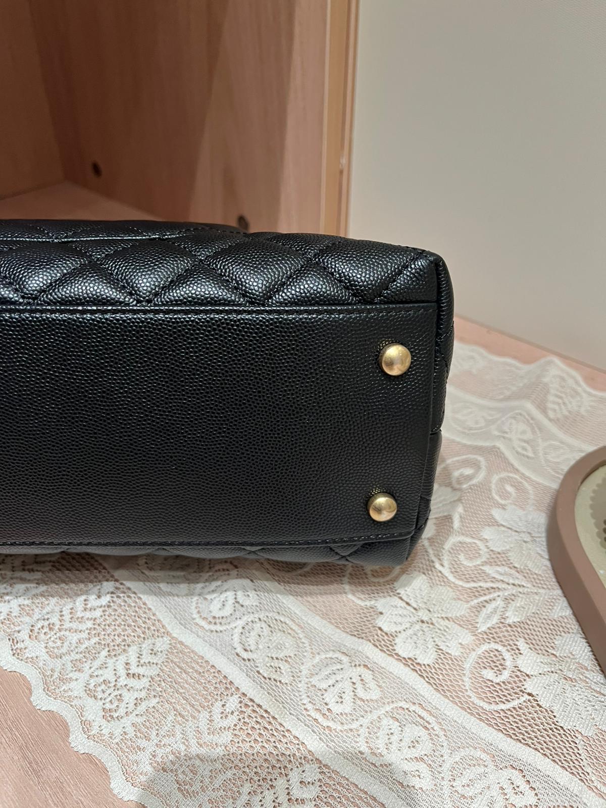 Chanel Coco Handle Medium 100%Authentic, 98%New ✅ 專門店收據✅28卡 ✅dust bag ✅box