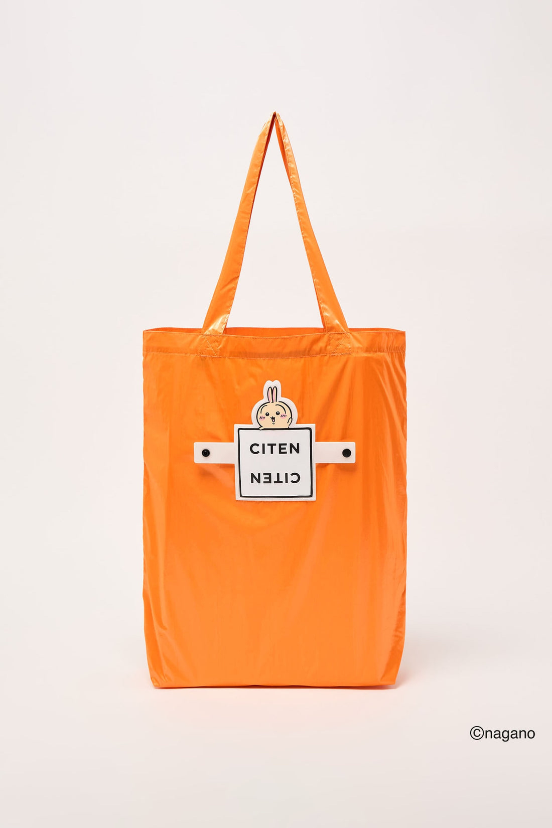 Chiikawa CITEN Kurukuru Snap Tote Bag Orange ONE