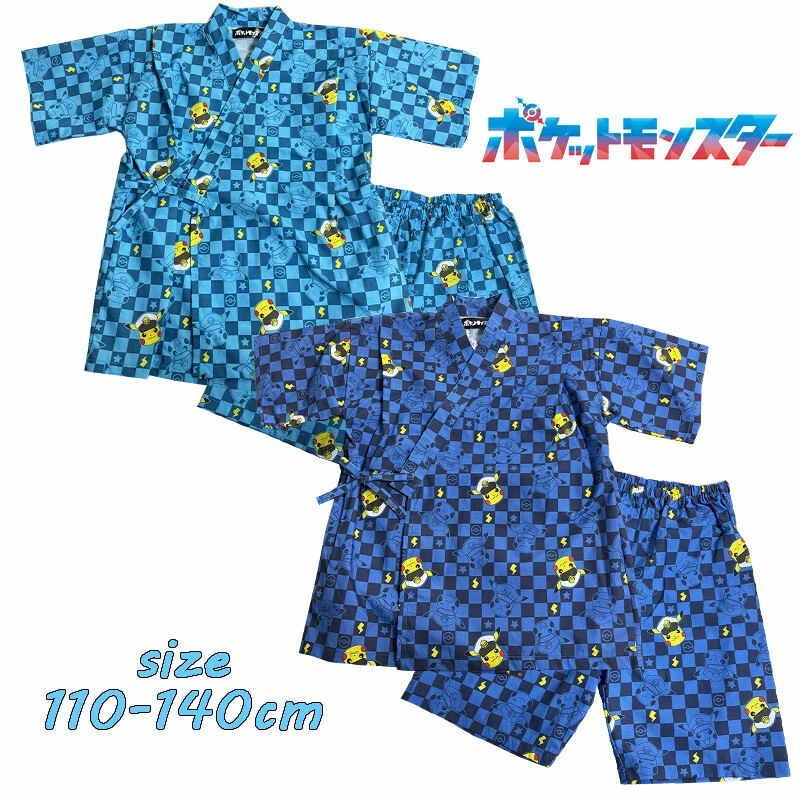 🆕【⭐訂購⭐】🇯🇵日本直送 🌀#Pokemon 甚平套裝［4款選］ 🌀 [PLFA-0087] [260627]