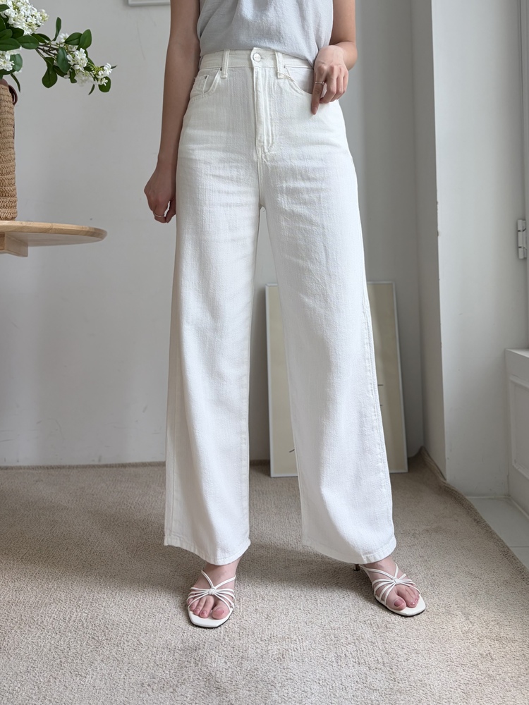 [極涼!!] Summer Lightweight White Jeans