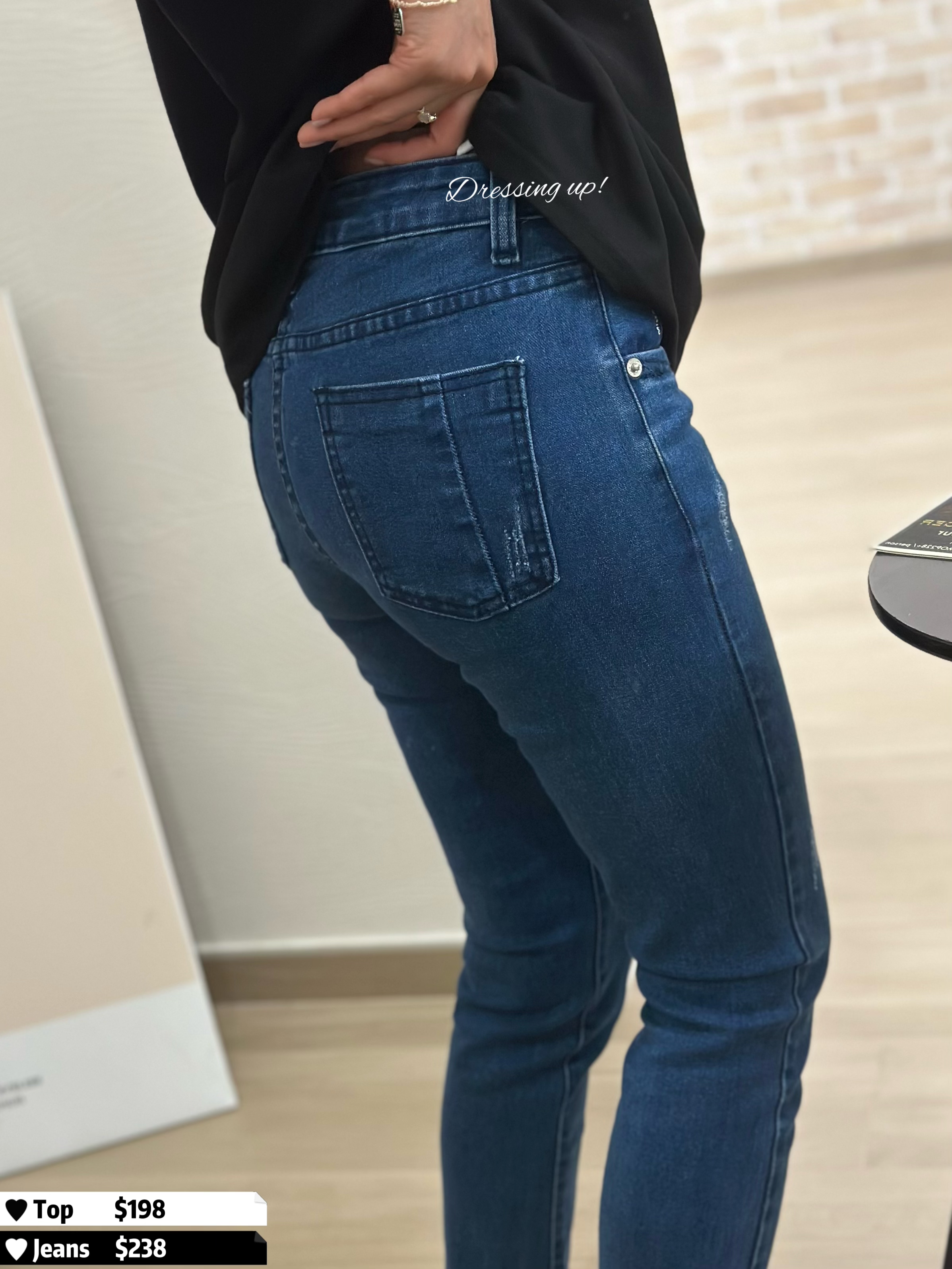 極軟窄牛｜純色彈力牛仔褲