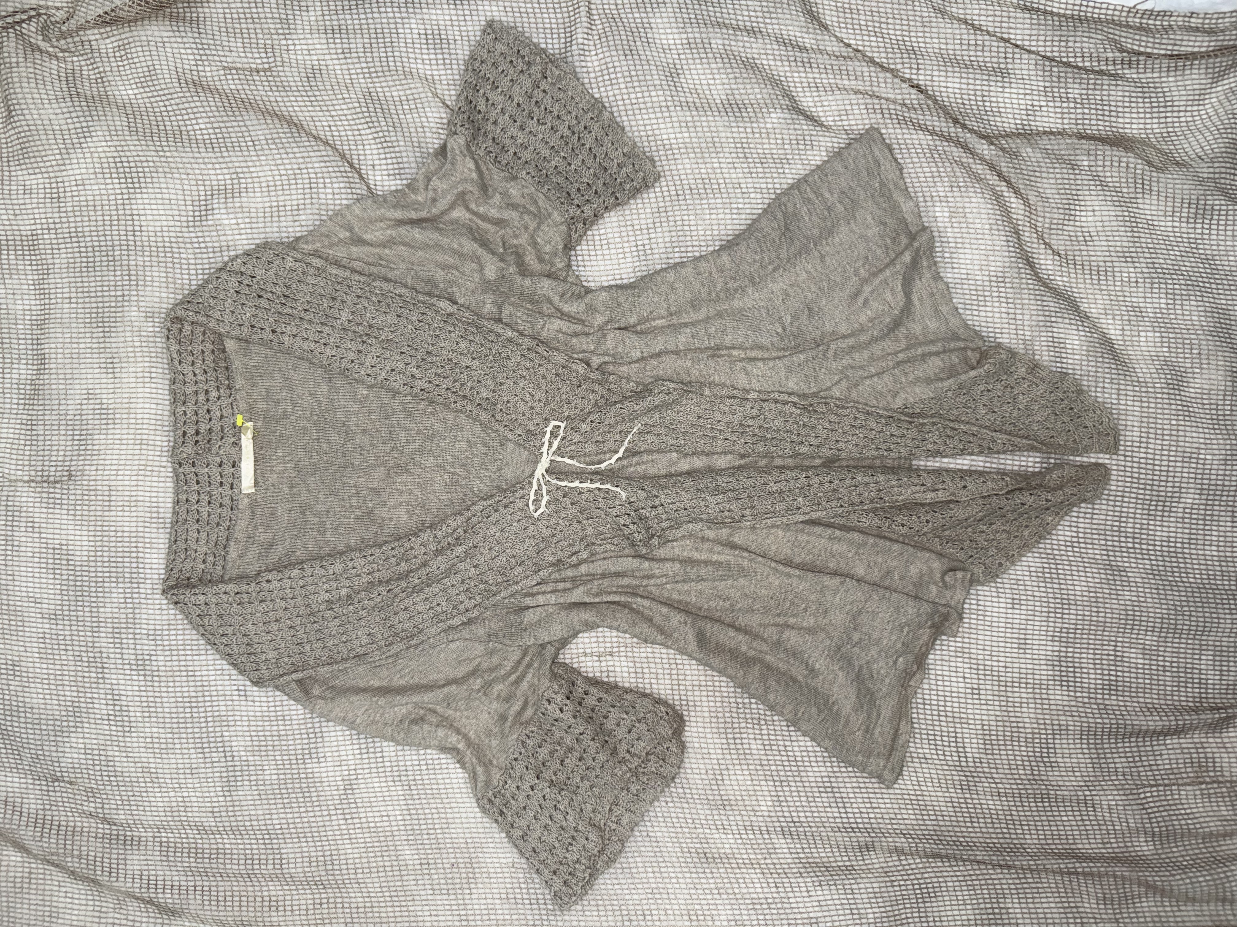 Mori Asymmetrical Layered Outer Cardigan