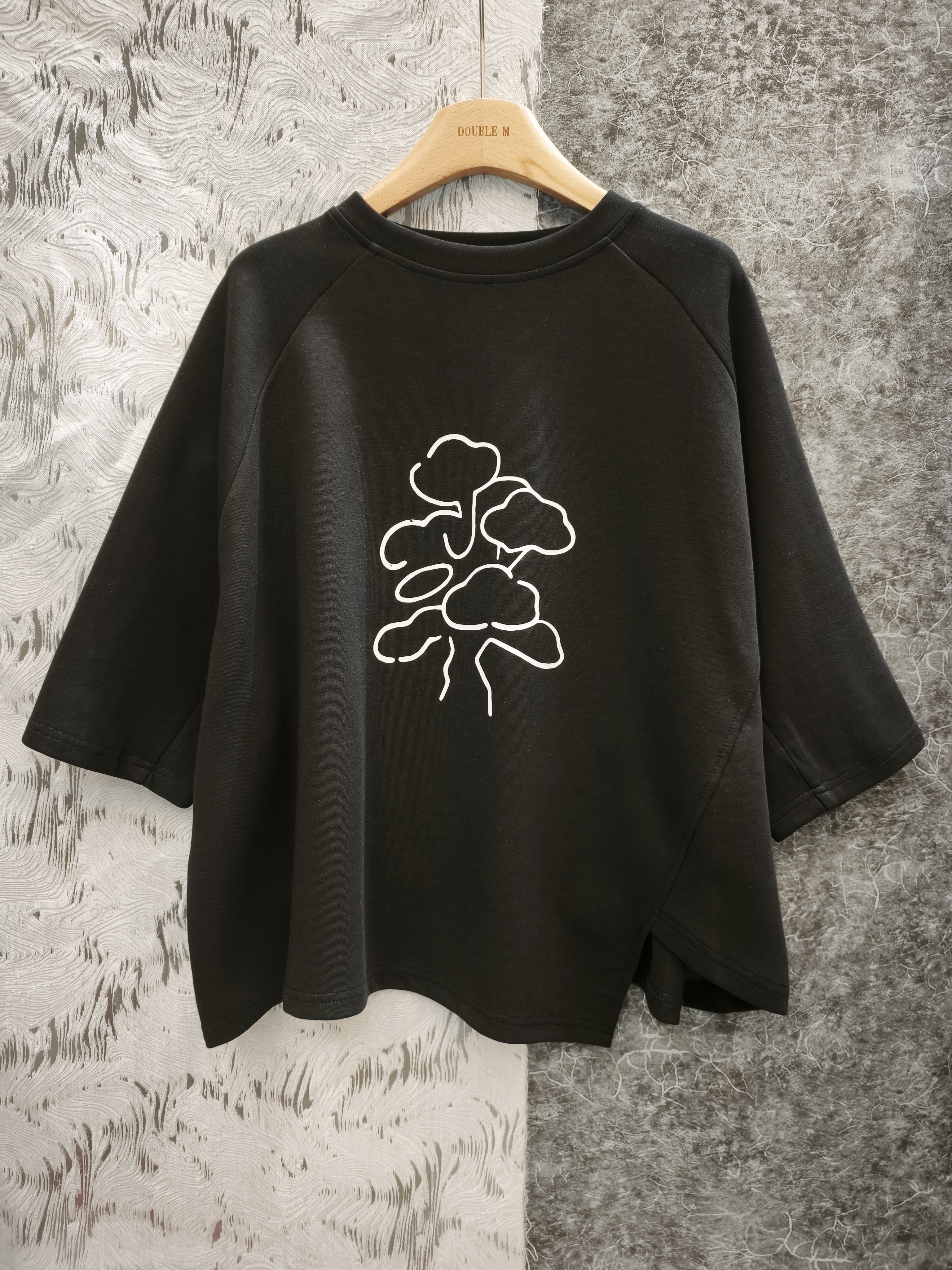 舒適空氣棉印花Tee