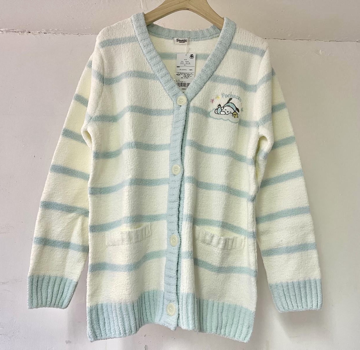 🎌日本直送🎌 PC狗 清新風格刺繡圖案雙口袋外套