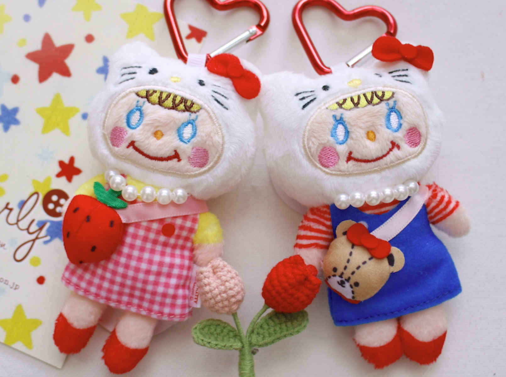 日本CURLY x KITTY掛飾