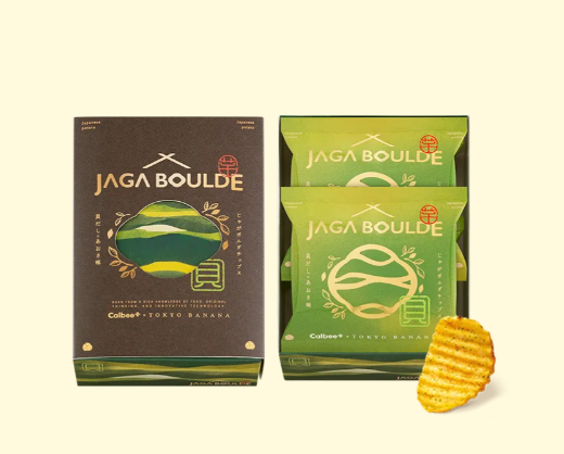 四月連線貨品 - 日本 CALBEE Calbee PLUS x Tokyo Banana 貝類海苔味厚切薯片4PCS