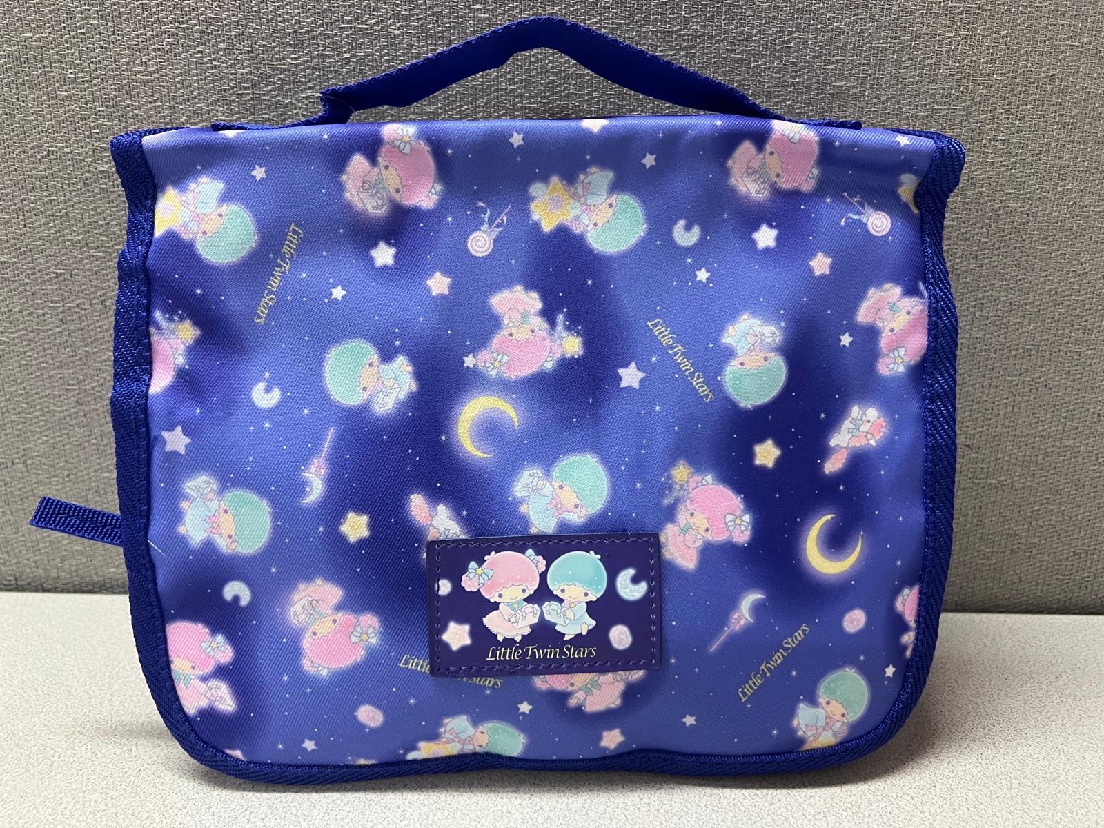 🌐 Global Sanrio Little Twin Stars 限定可掛旅行收納袋