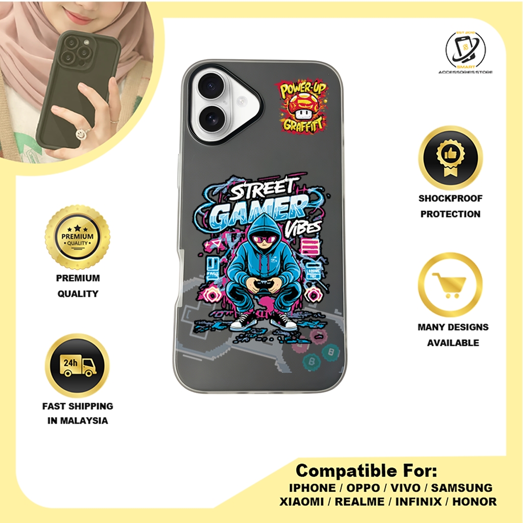 JELLY CASE PHONE FOR IPHONE - DESIGN GAME D