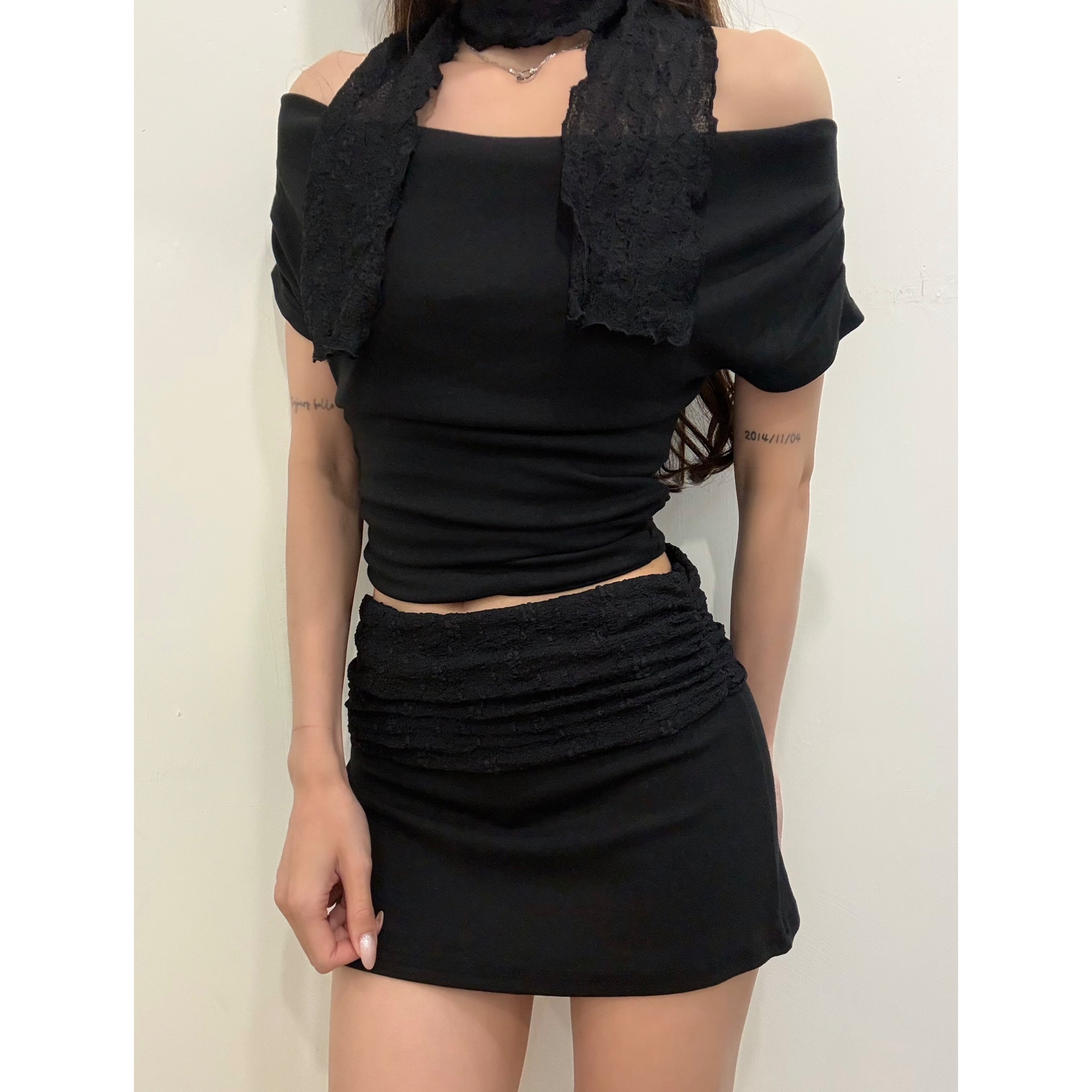 優惠價7月8截🩶2607A《WITH STRAP TOP》 / 2607B《RUCHED SKPT》