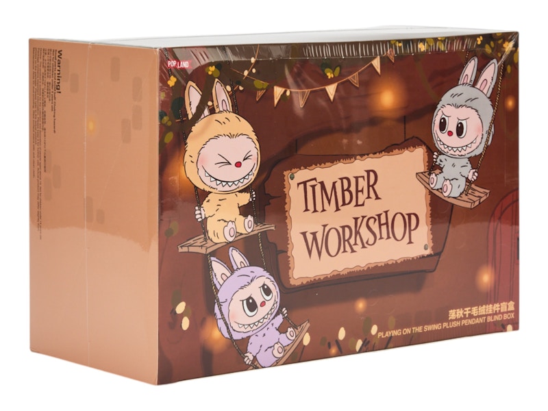 Labubu《THE MONSTERS》木工坊系列 — 鞦韆毛絨盲盒
