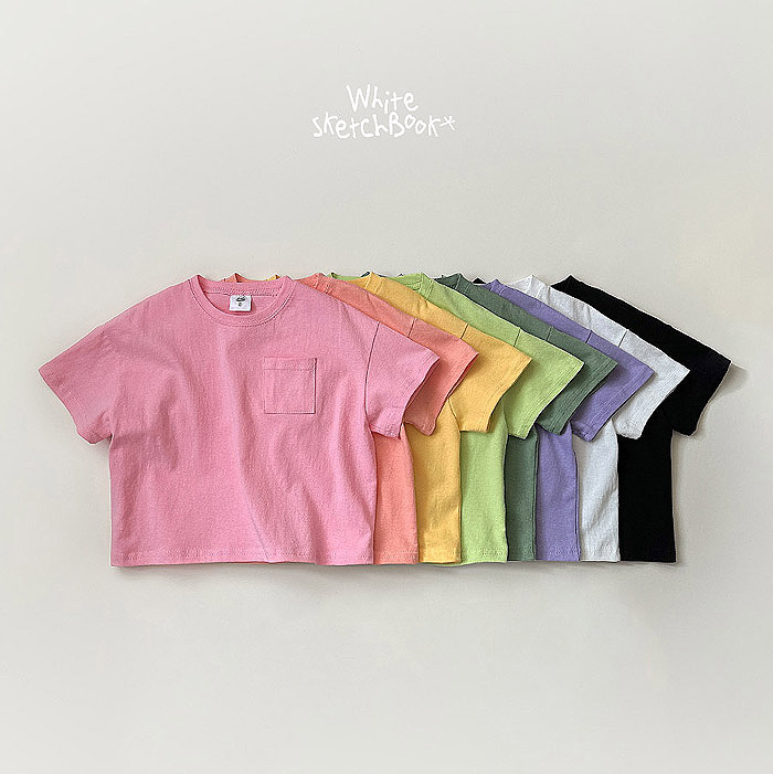 🇰🇷WhiteSketchBook tee