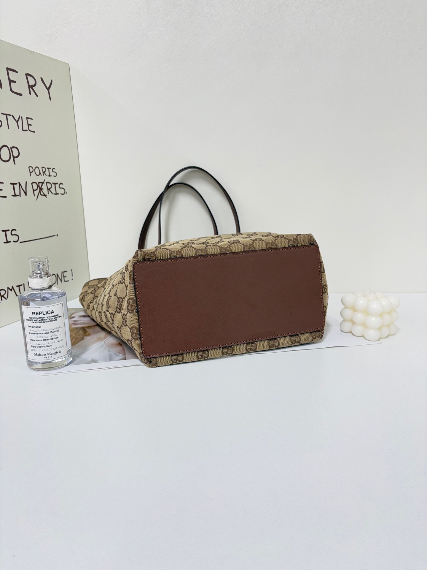 【預訂貨品】Gucci老花帆布tote bag