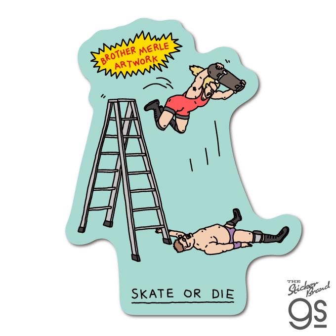 Brother Merle Artwork貼紙