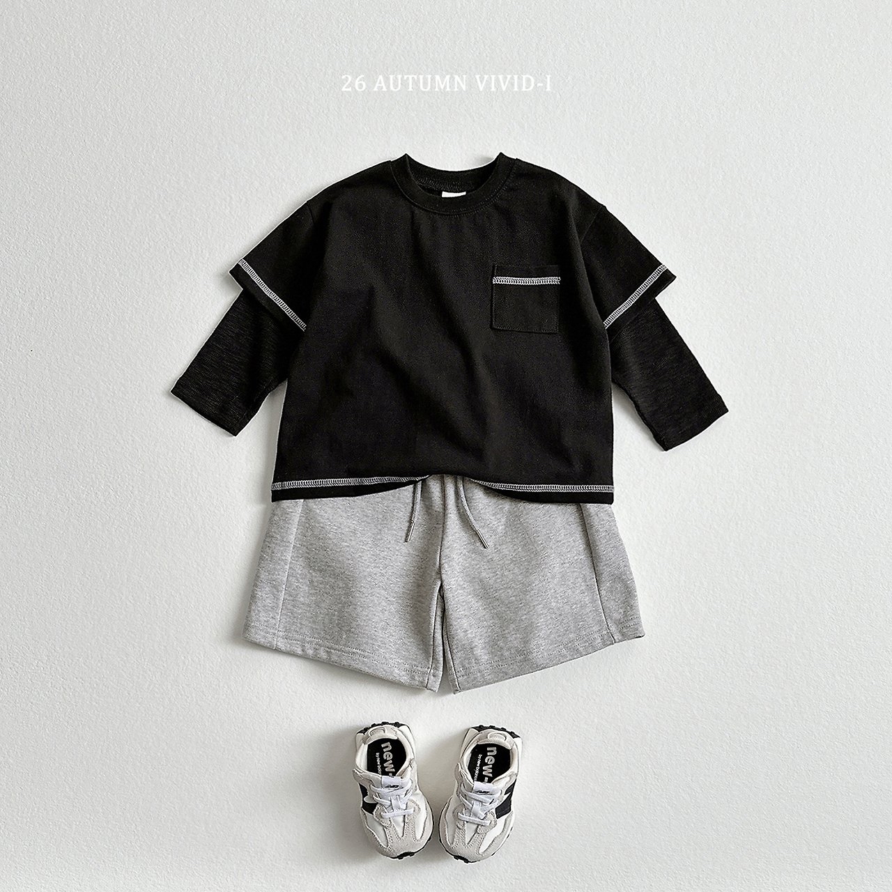 Vivid | Autumn pin chin shorts