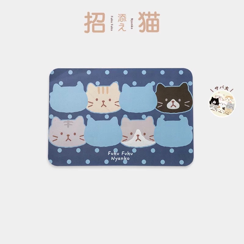 日本Hapins貓咪吸水防滑地墊