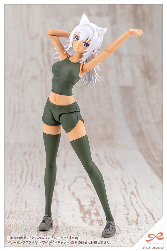 (預訂訂金 $100) (總價 $323) (壽屋店舖限定) 壽屋 Kotobukiya 創彩少女庭園 獸耳艾米莉塔【泳裝】夢幻風格 黃昏貓貓 模型 (行版) (KO09593) Dreaming Styletwilight Cat