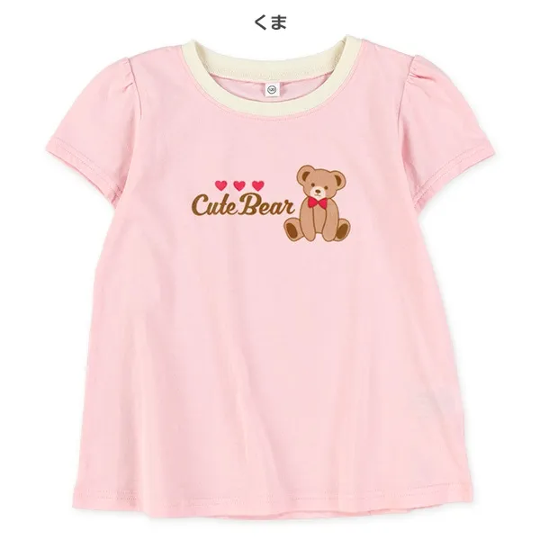<日本限時⏰訂購>動物圖案短袖衫[EL-61321N]