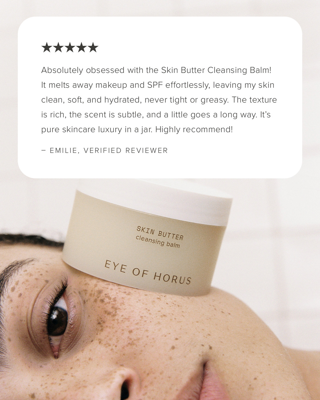 EYE OF HORUS Skin Butter Cleansing Balm 芒果籽輕柔卸妝膏 90ml