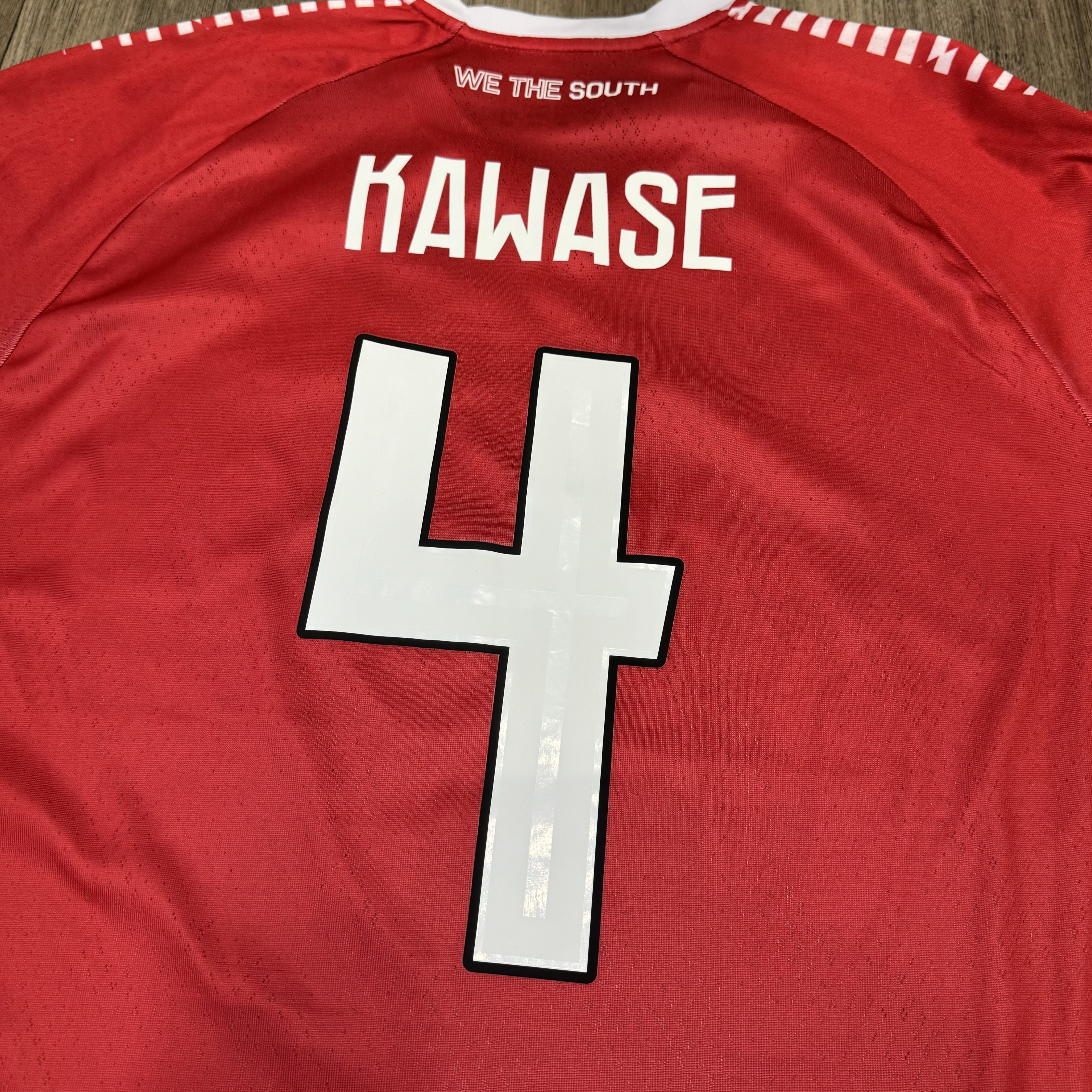 冠忠南區 southern district 24/25 home shirt #4 Kawase