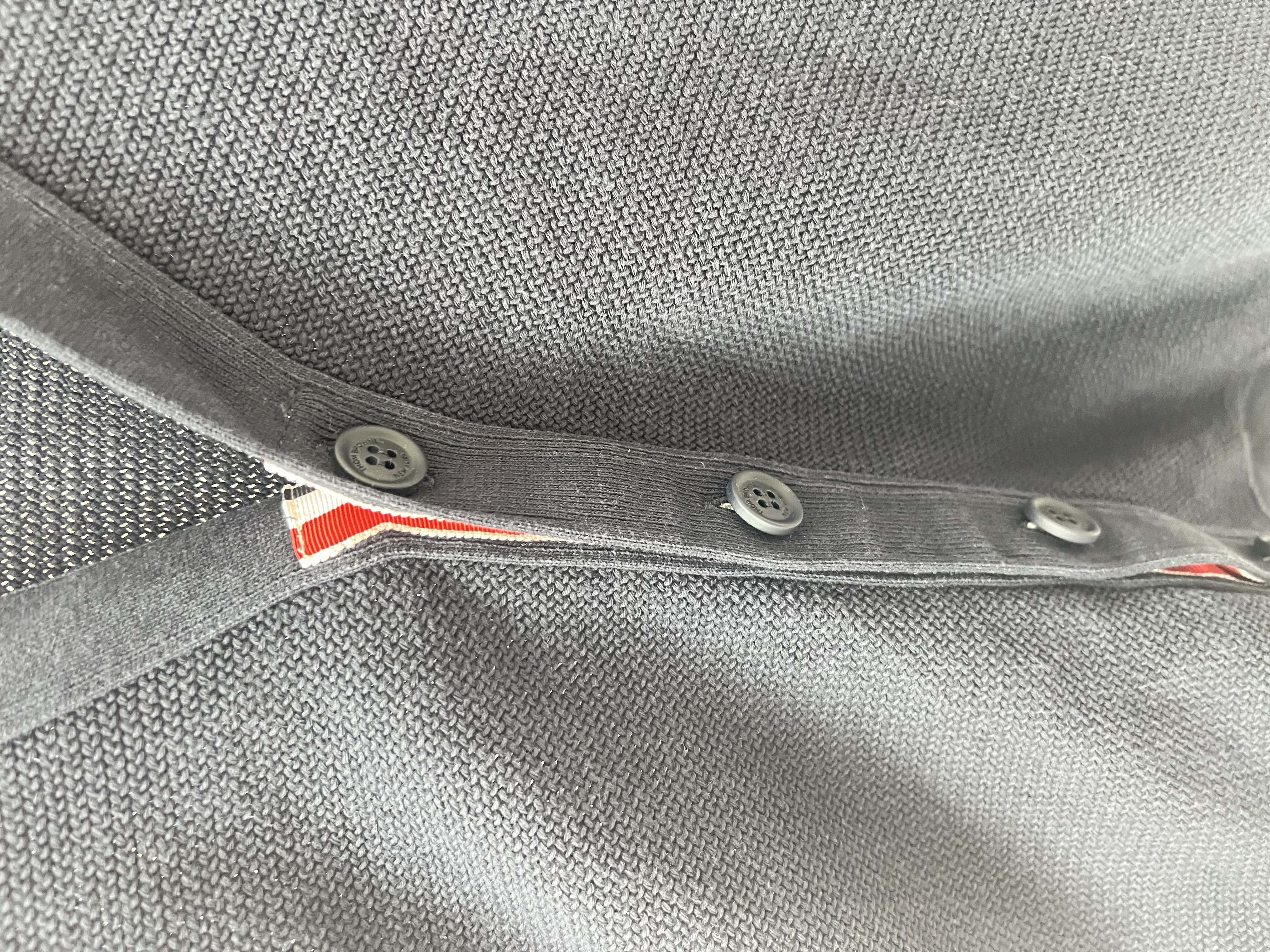 Pre-owned Thom Browne 4-Bar crew-neck loopback/ Product Code: 26050801