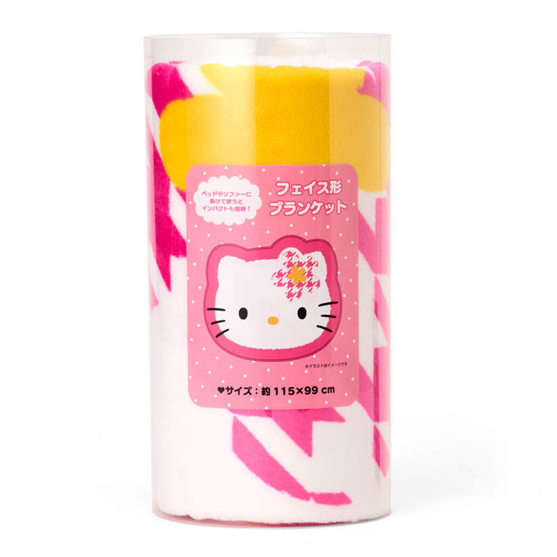 日本版Sanrio Hello Kitty Melody公仔頭毛氈 大約長125 cm