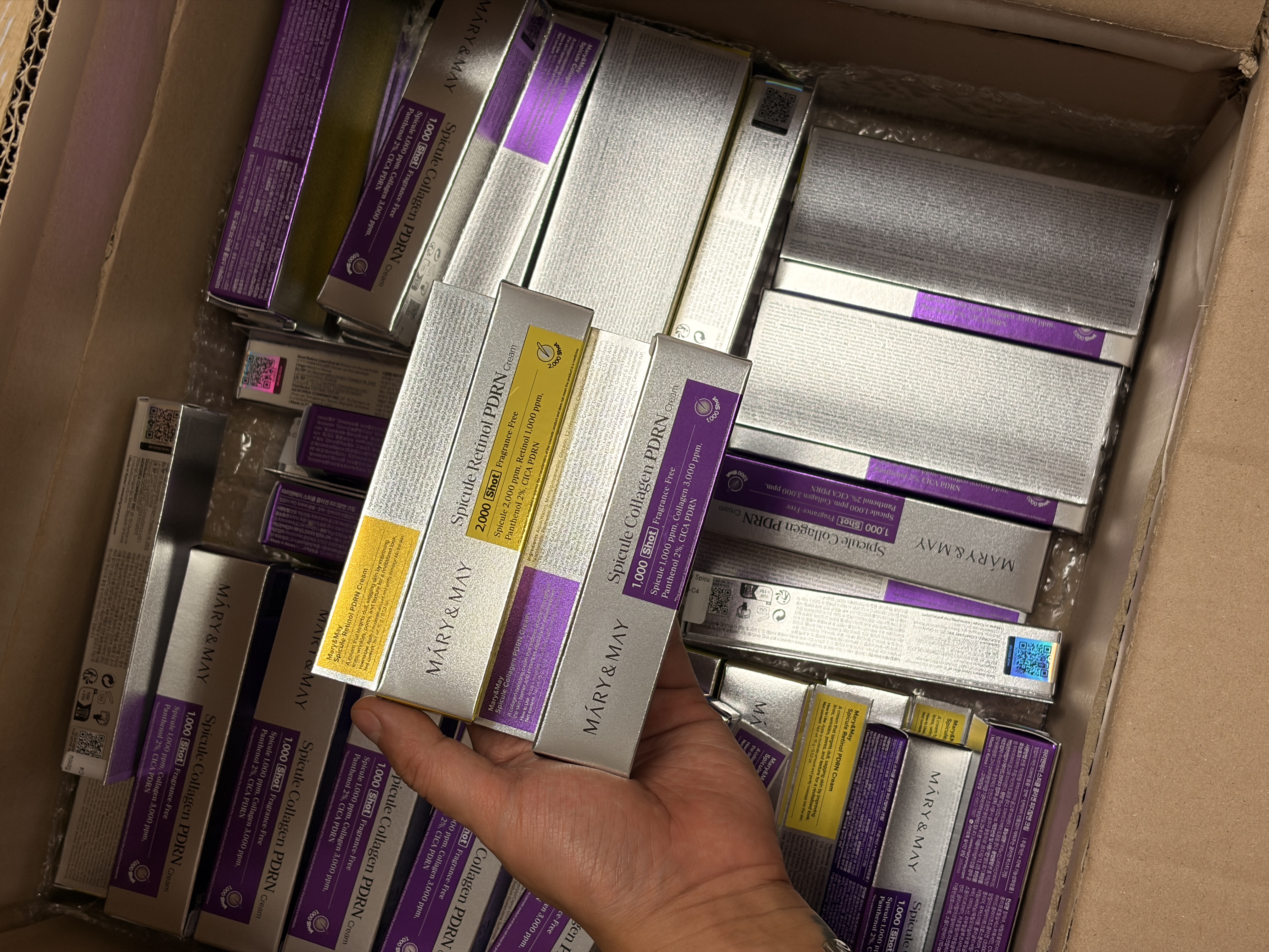 Mary & May 日用 及 夜用 cream 各1枝