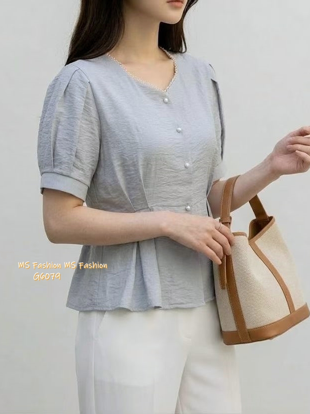 G6079 韓國🇰🇷靚靚修腰top