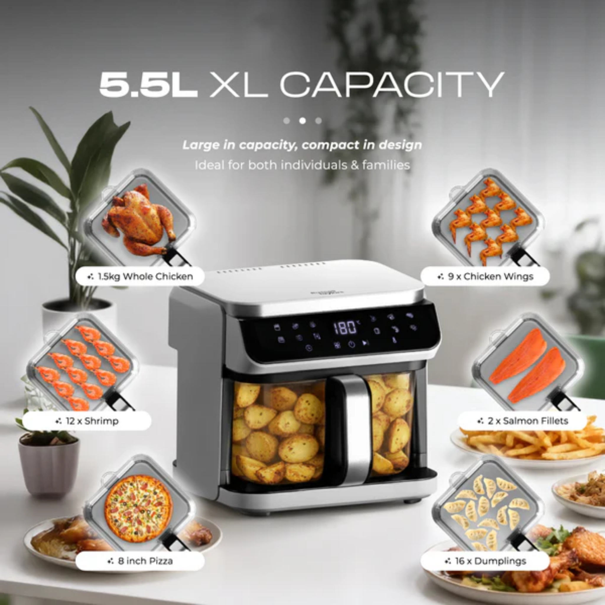 Russell Taylors 7L Digital Air Fryer (Z8)