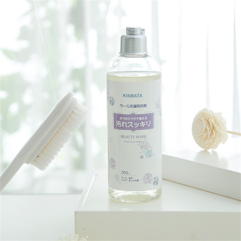 kinbata 羊毛蓬鬆劑 羊絨織品 衣服縮水還原劑 衫褲洗滌劑 柔順衣物 300ml [平行進口] HK2713