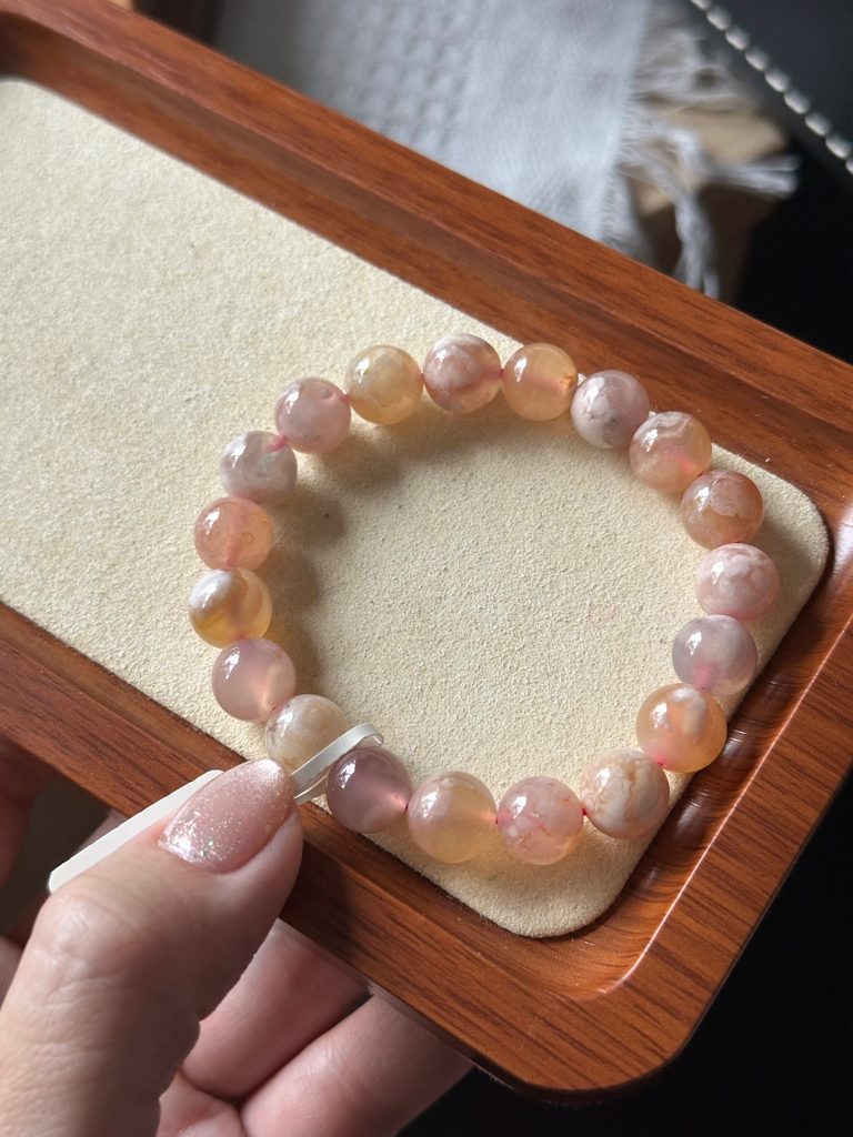 高货樱花玛瑙 ｜ Sakura Agate 