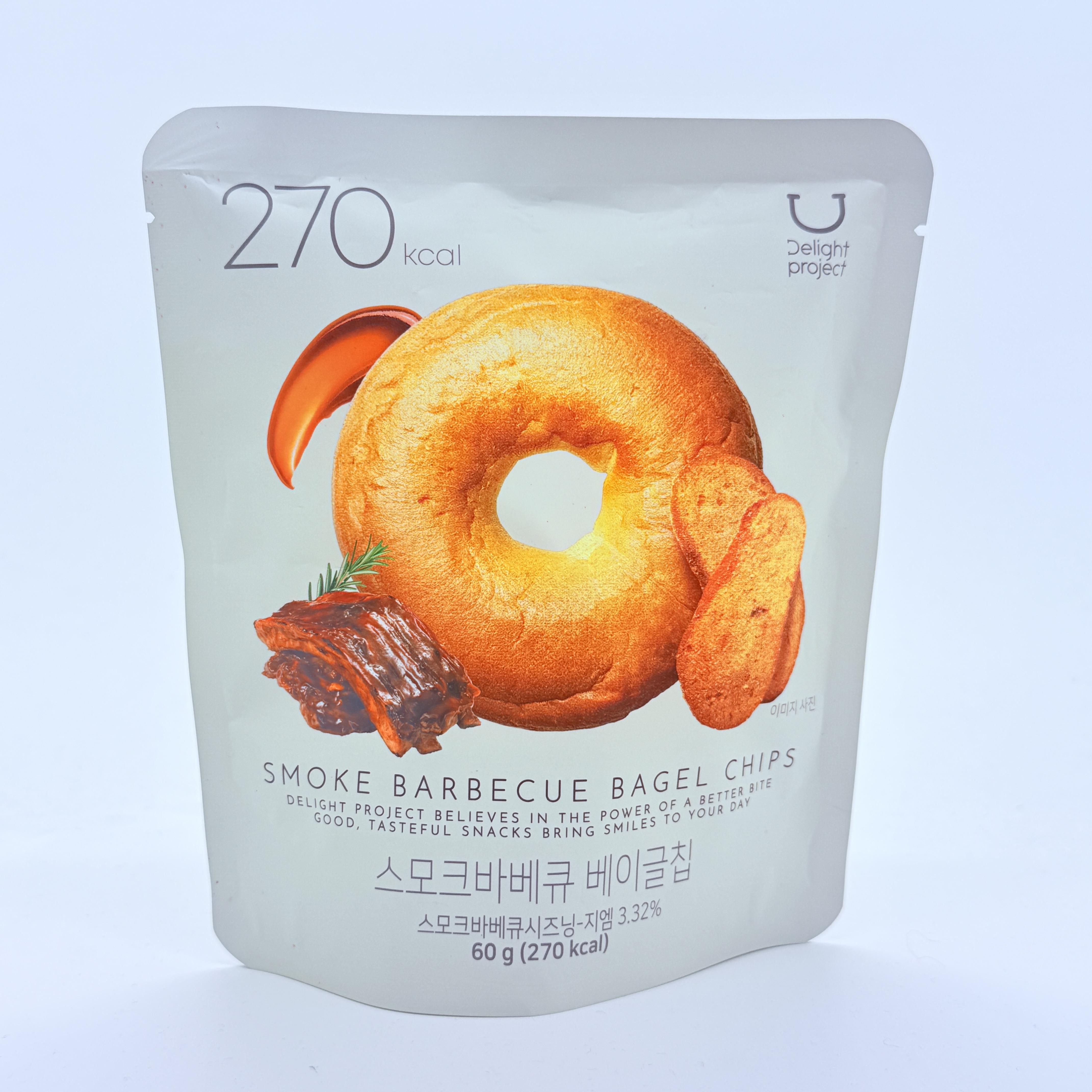  Delight Project - Olive Young No.1-煙燻燒烤低卡貝果脆片