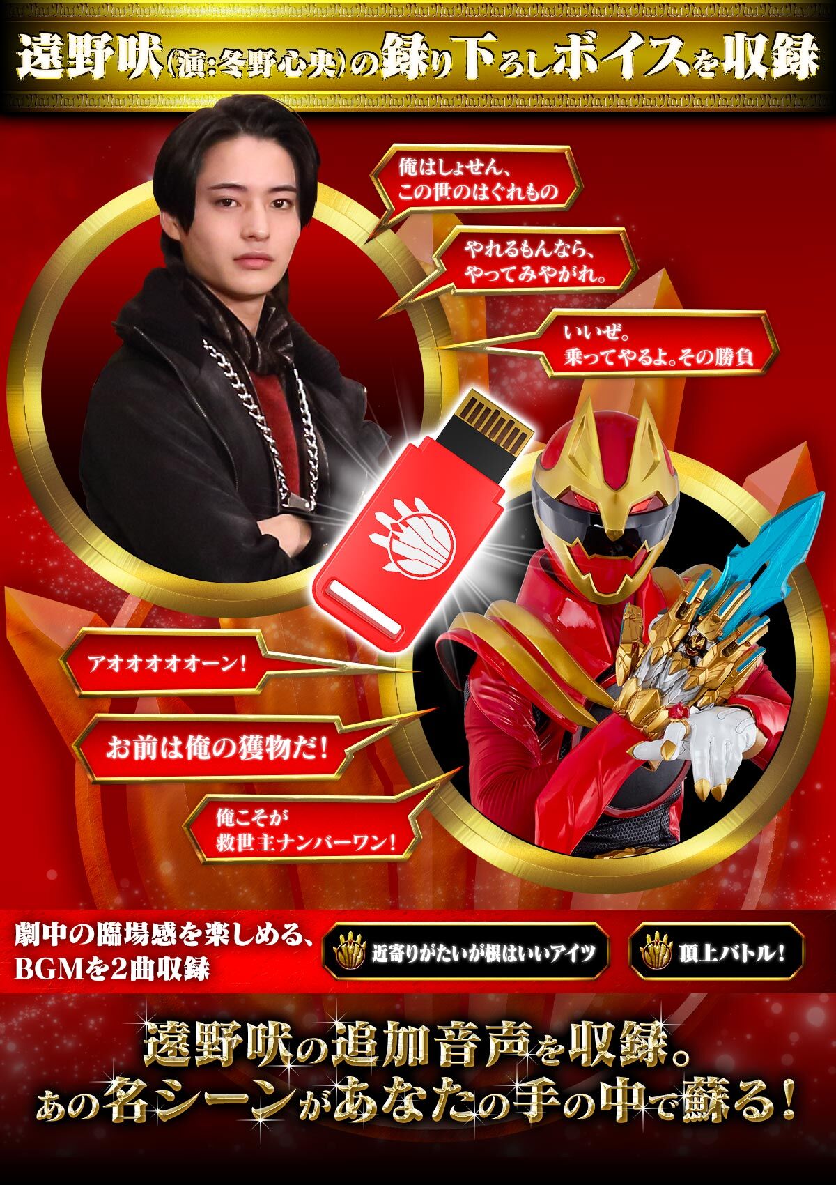 (預訂訂金 $300) (總價 $706) (魂限) Bandai No.1 戰隊豪獸者 豪獸者數據卡套裝 紀念版 MEMOREALIZE DATA CARD (行版)