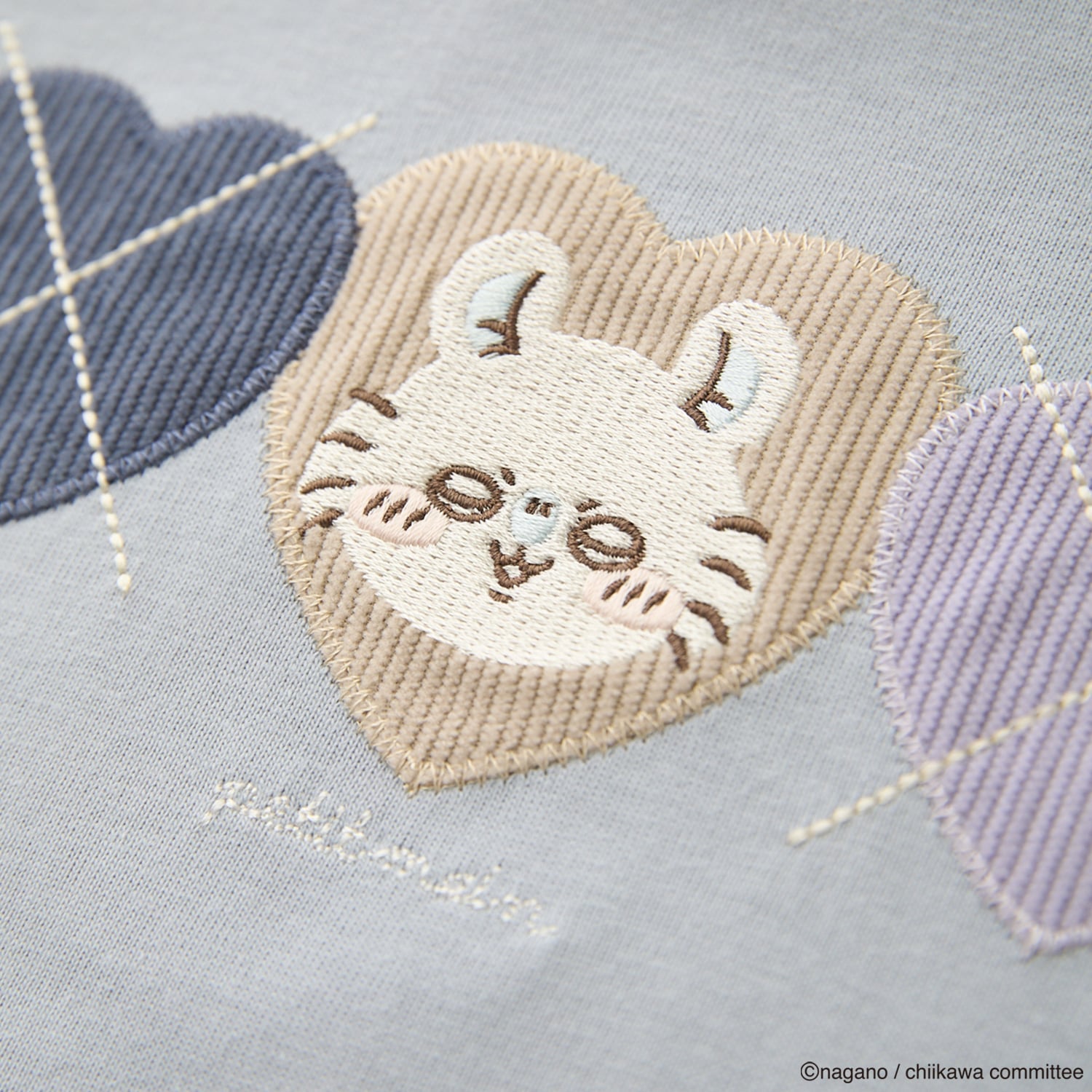 🆕【⭐訂購⭐】日本直送 🇯🇵🌀#Chiikawa 刺繡圖案 菱形格紋 長袖Tee［4款選］🌀 [ELIA-0092][261013]