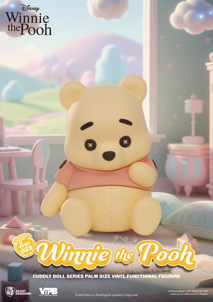 📦訂購 台灣限定 迪士尼 小熊維尼 Winnie the Pooh 布娃娃系列 掌心存錢筒 錢罌 Coin Bank