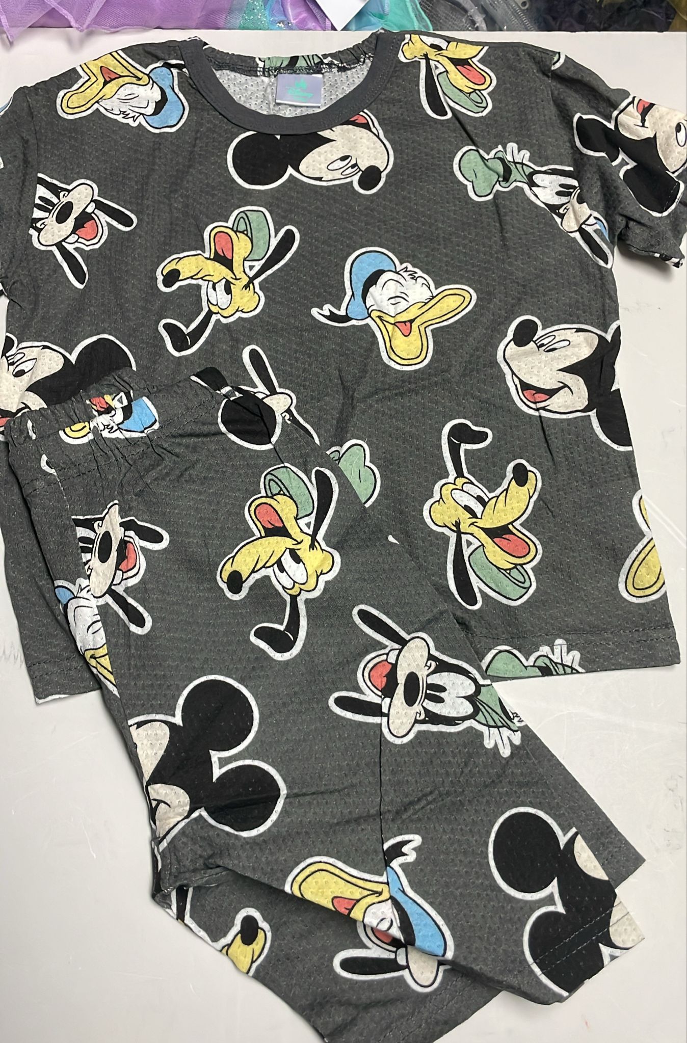日單短袖網紋套裝100碼碼（清貨不設儲貨 Box-J1）