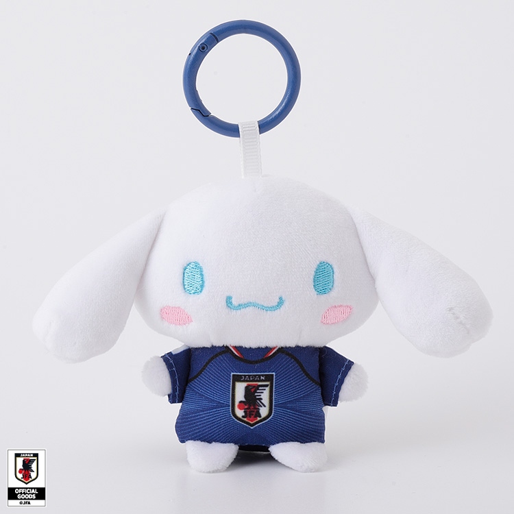 🌸 【預訂】Cinnamoroll 公仔掛飾(Mini) - Sanrio x Japan National Football Team Ver. 2026