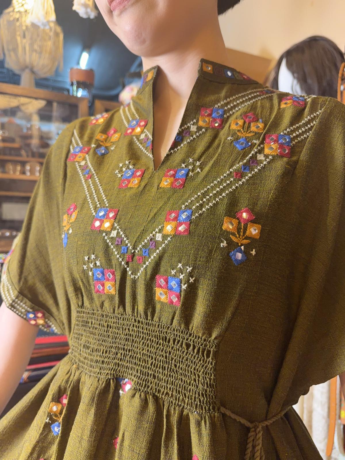 1616 Dark Olive Green 4-Rope OP 46"