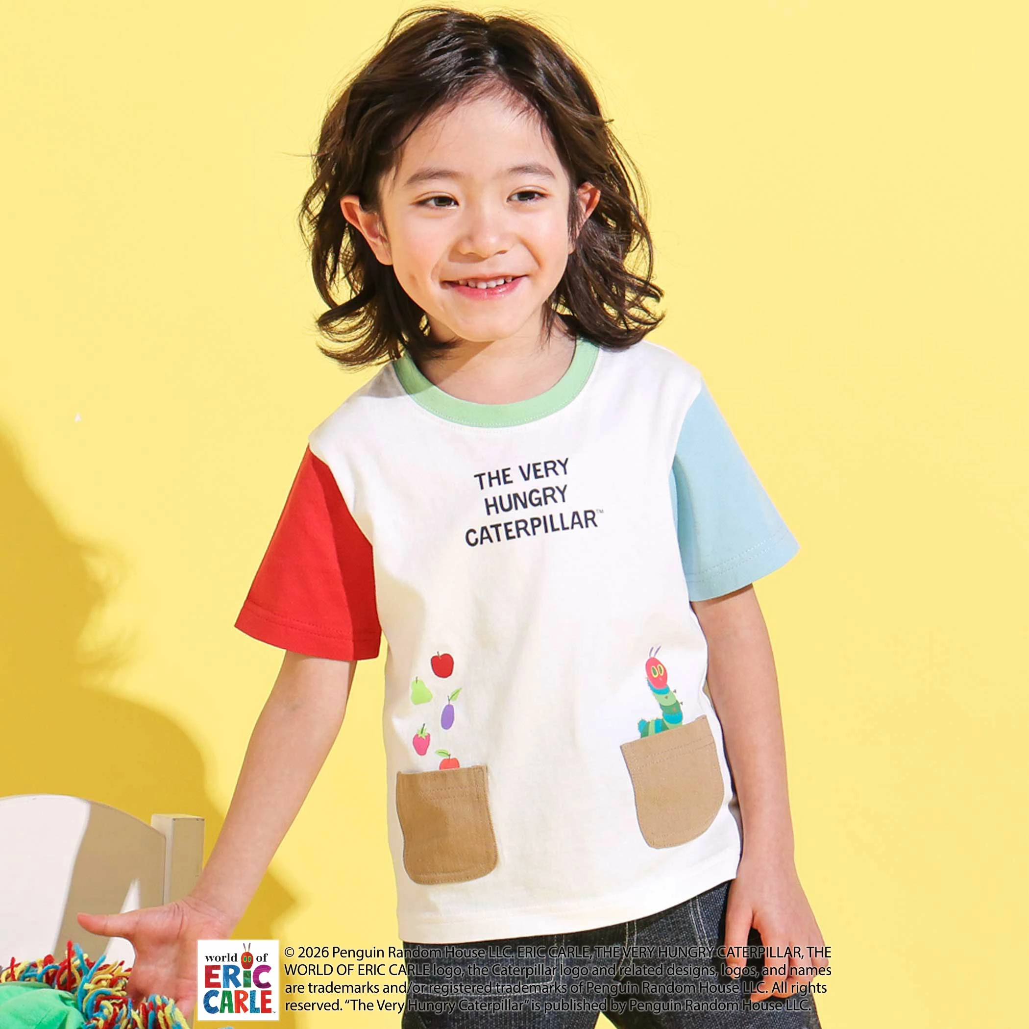 🆕【⭐訂購⭐】 🇯🇵日本直送 🌀SLAP SLIP x #theVeryHungryCaterpillar 短袖TEE［3款選］🌀[ELCA-0143][260404]