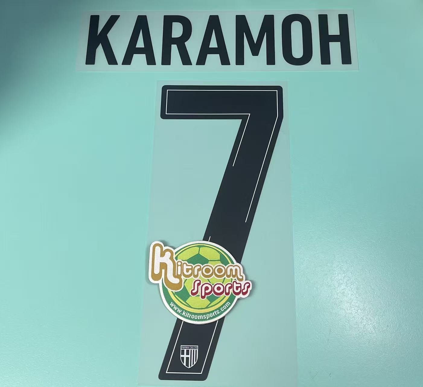 2019-20 Parma Home Nameset #7 KARAMOH
