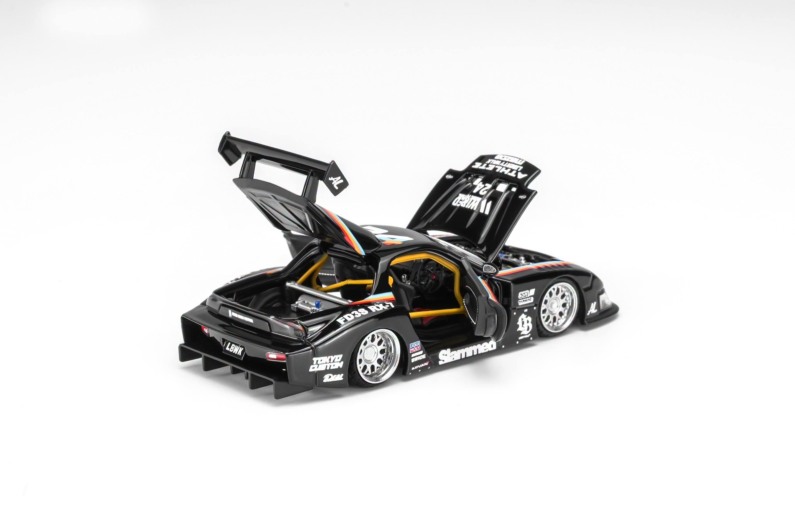 (預訂 Pre Order) MOTORHELIX (M61112) LB-SUPER SILHOUETTE MAZDA FD3S RX-7 ATHLETE LIMITED EDITION 2999PCS