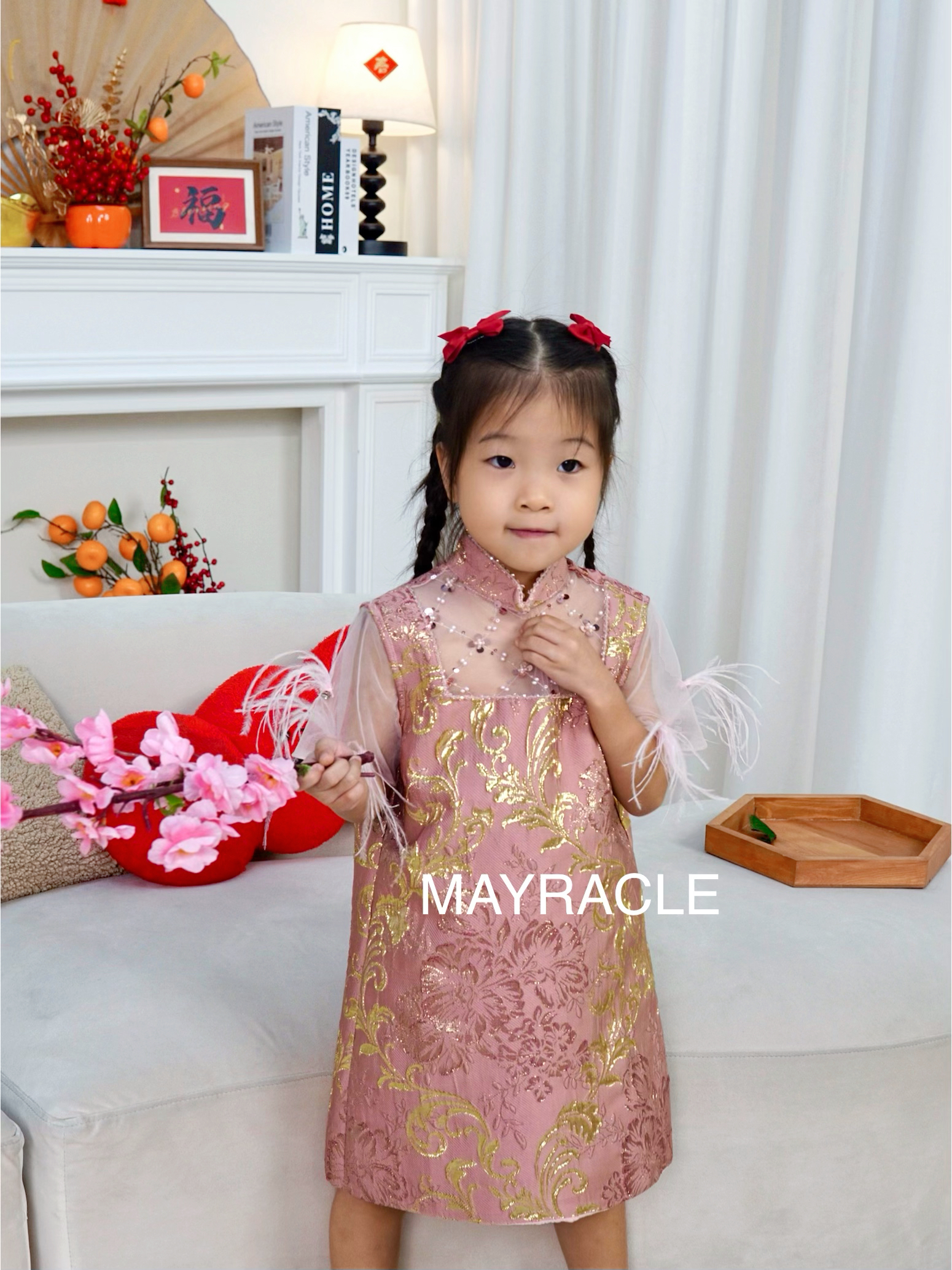 [PRE-ORDER] CNY 2027 Yuan (缘) Girl Cheongsam
