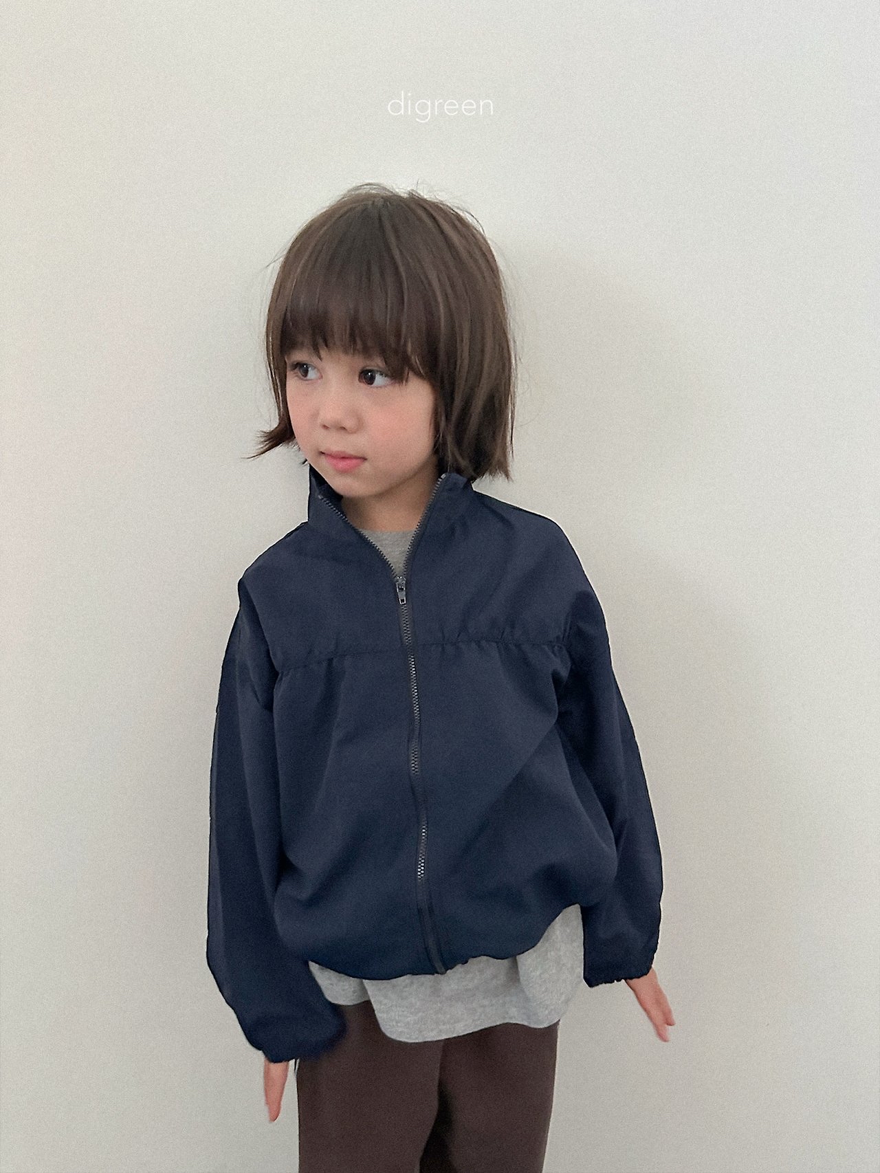 Digreen | rib windbreaker 