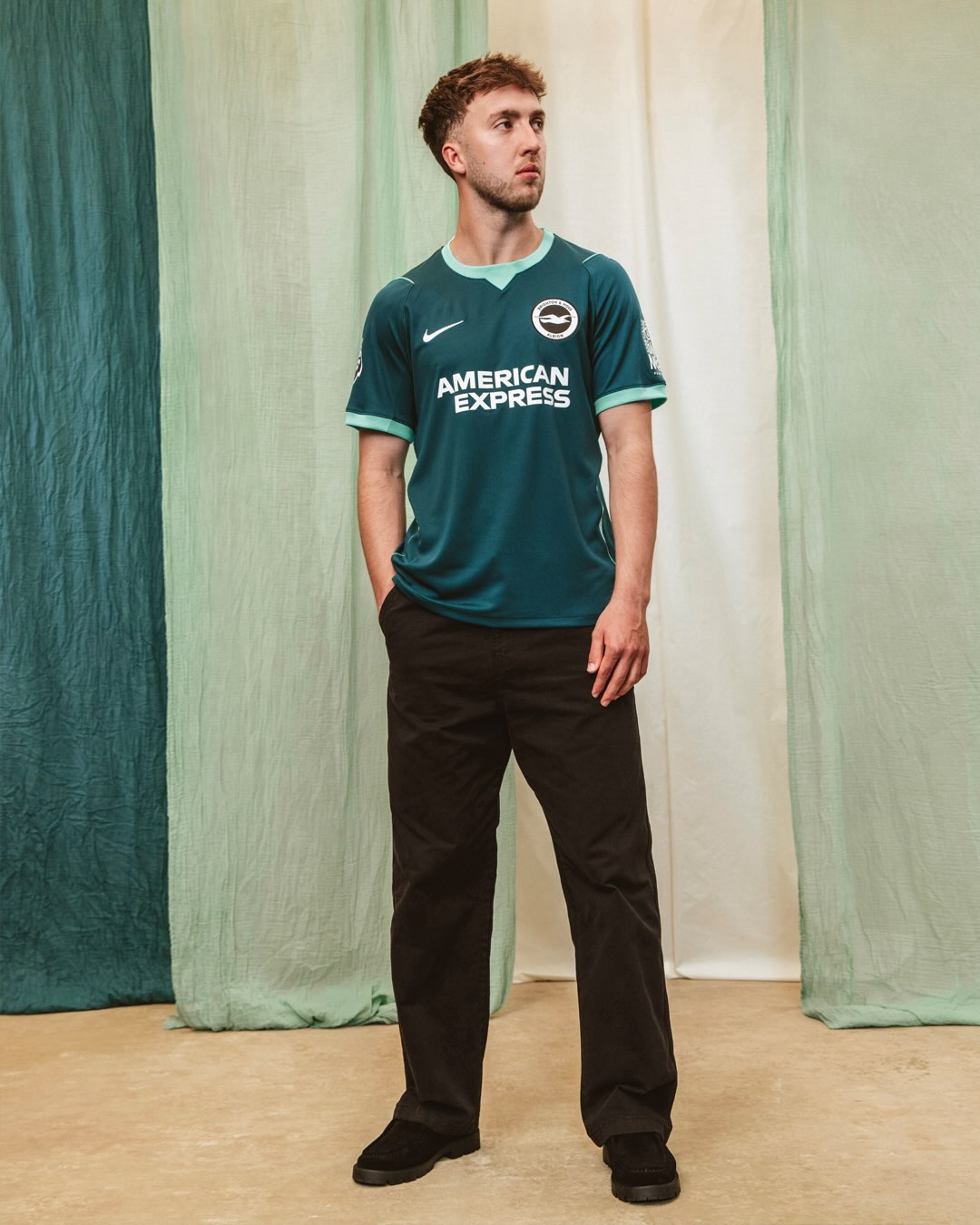 Nike Brighton & Hove Albion 白禮頓 2026-27 三客球迷版球衣 (可加印字章)