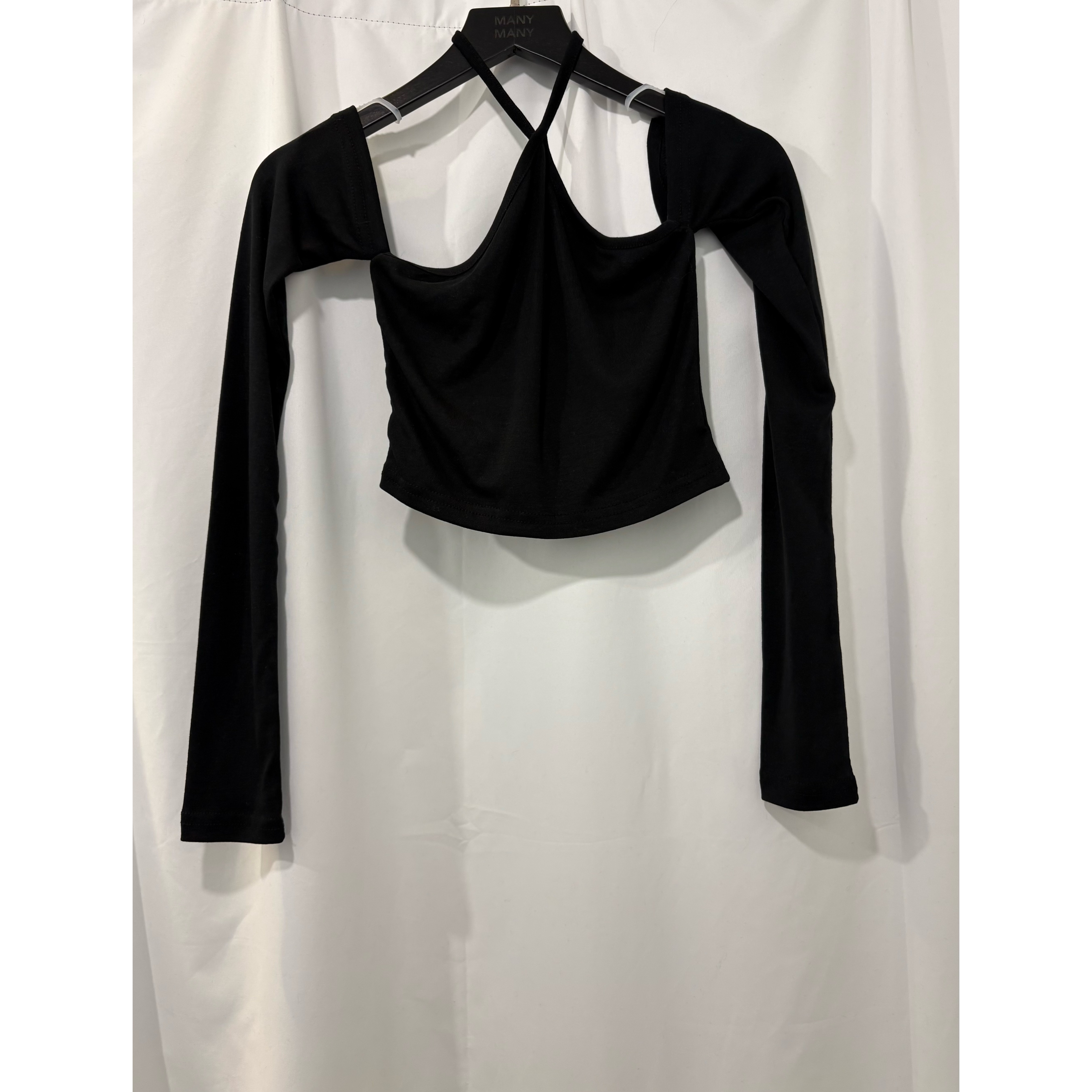 新品價3月26截🖤《O/S X NECK CROP》 2603L