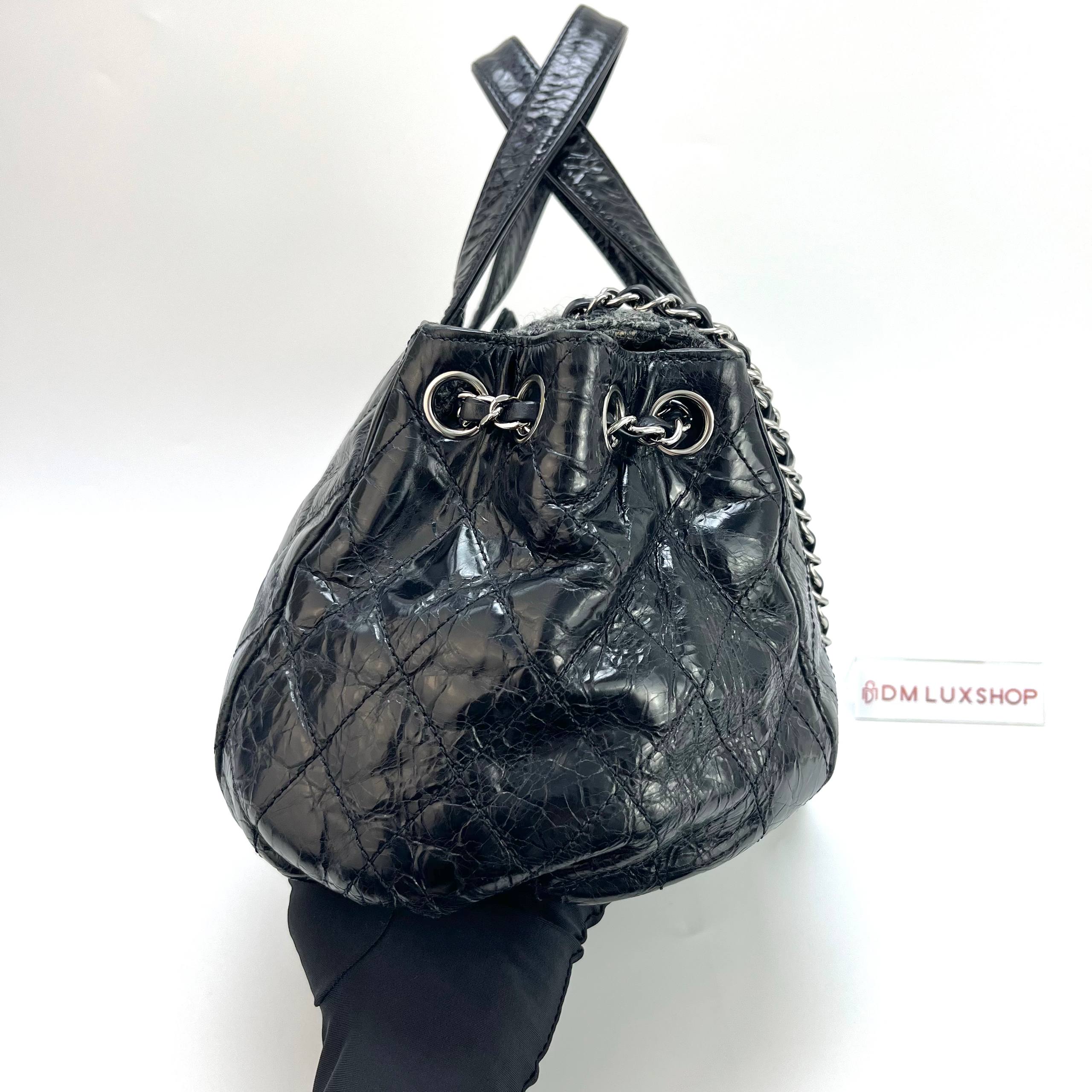 Chanel Portobello Quilted Tote SHW (Serial 12, Y: 2009)