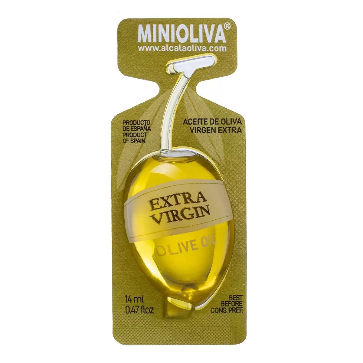 日本Costco直送 │Alcala Minioliva 特級初榨橄欖油隨行包 14毫升 X 50入