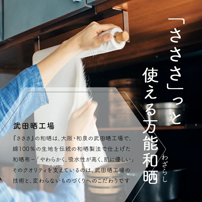 🔥🔥【日本製《さささ》純棉和晒捲布】自由裁剪 / 虛線裁切