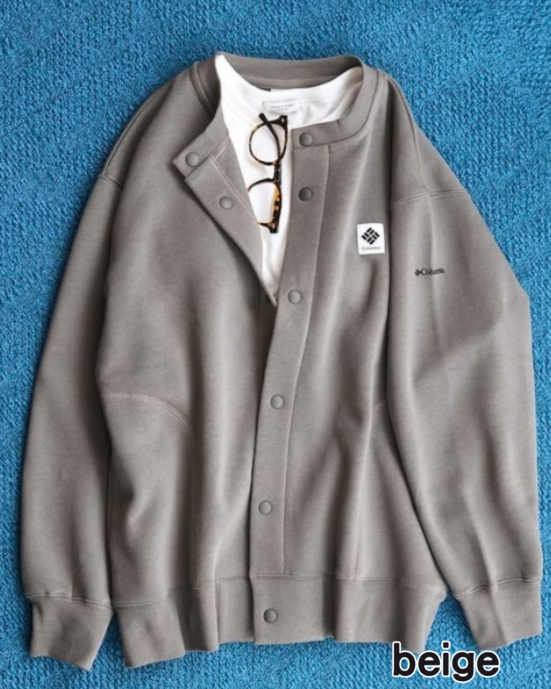 日本代購【 2026秋冬新商品 日本直送 Columbia × FREAK'S STORE 別注開襟衛衣外套 Limited Edition Imperial Park Snap Cardigan 】