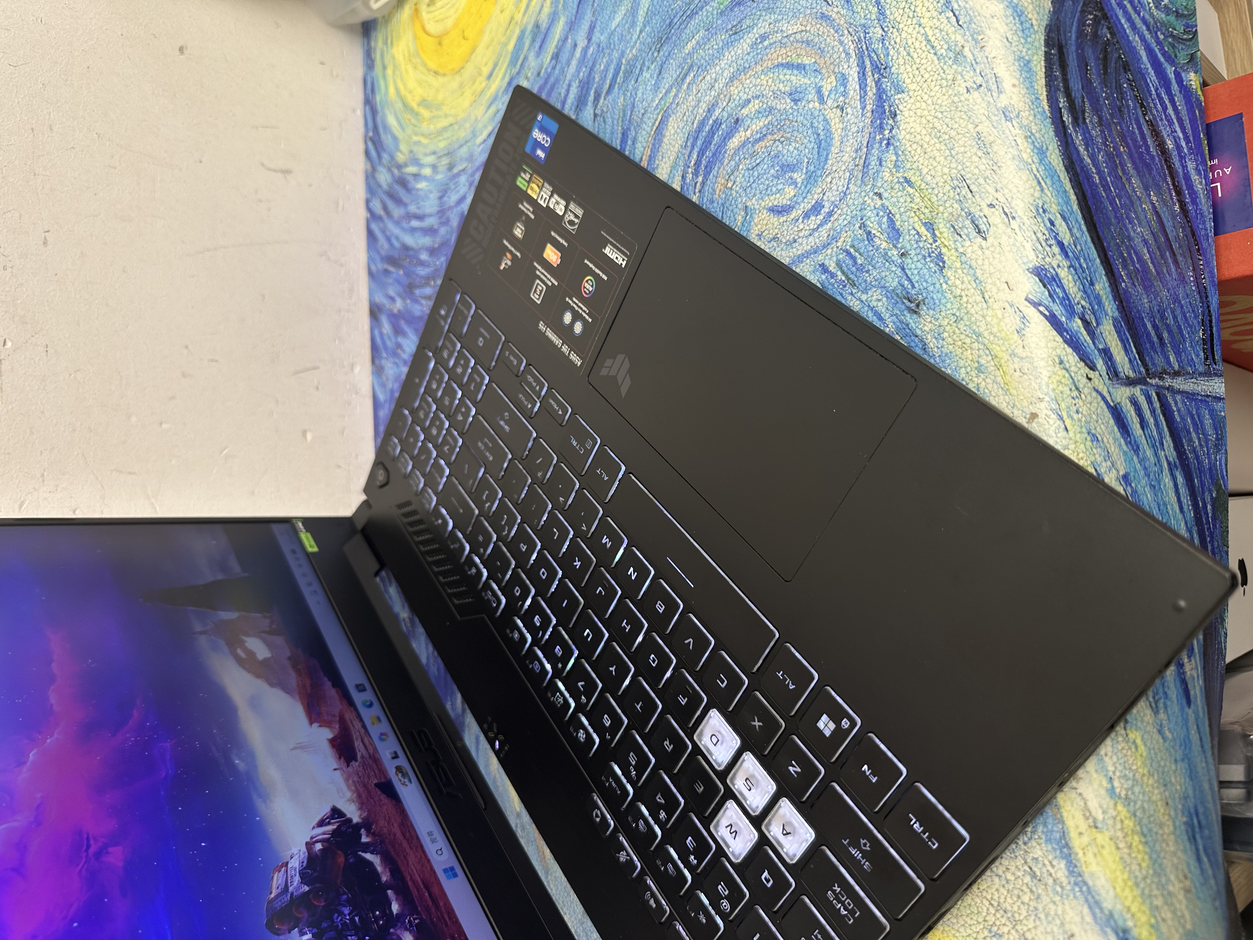#6158 ASUS i7-13620H / 32GB Ram/1TB SSD/RTX 4050獨立顯示卡/144Hz高刷/TUF系列/RGB Keyboard/ Gaming Laptop / Notebook / Laptop / PC / Gaming Notebook / Netflix / YouTube /