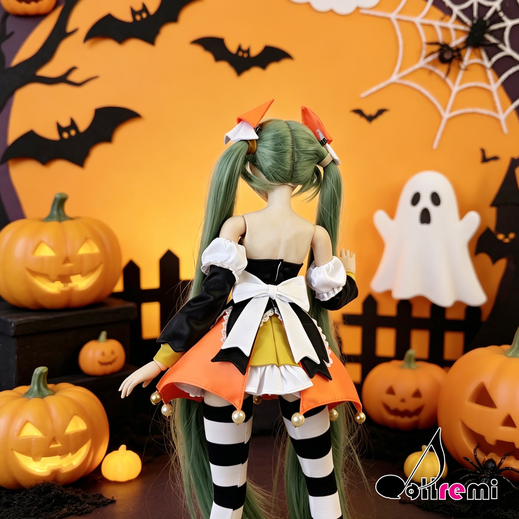 【dollremi】(DD0919) COS 初音未來 Hatsune Miku 萬聖節款式 Halloween Ver.